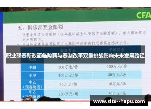 职业联赛新政面临降薪与赛制改革双重挑战影响未来发展路径 职业联赛新政面临降薪与赛制改革双重挑战影响未来发展路径