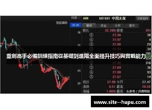 重劍高手必備訓練指南從基礎到進階全面提升技巧與實戰能力