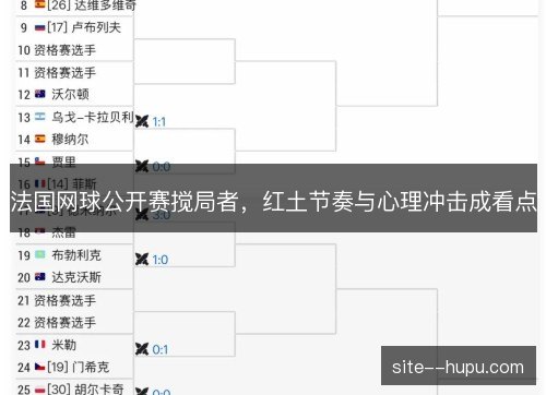 法国网球公开赛搅局者,红土节奏与心理冲击成看点 法国网球公开赛搅局者,红土节奏与心理冲击成看点